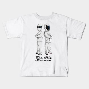 Stig and Starman Kids T-Shirt